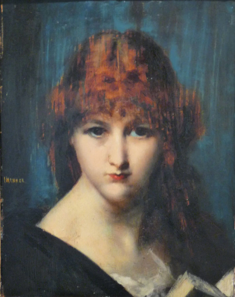 Ritratto femminile - Musée des Beaux, Arts de Mulhouse